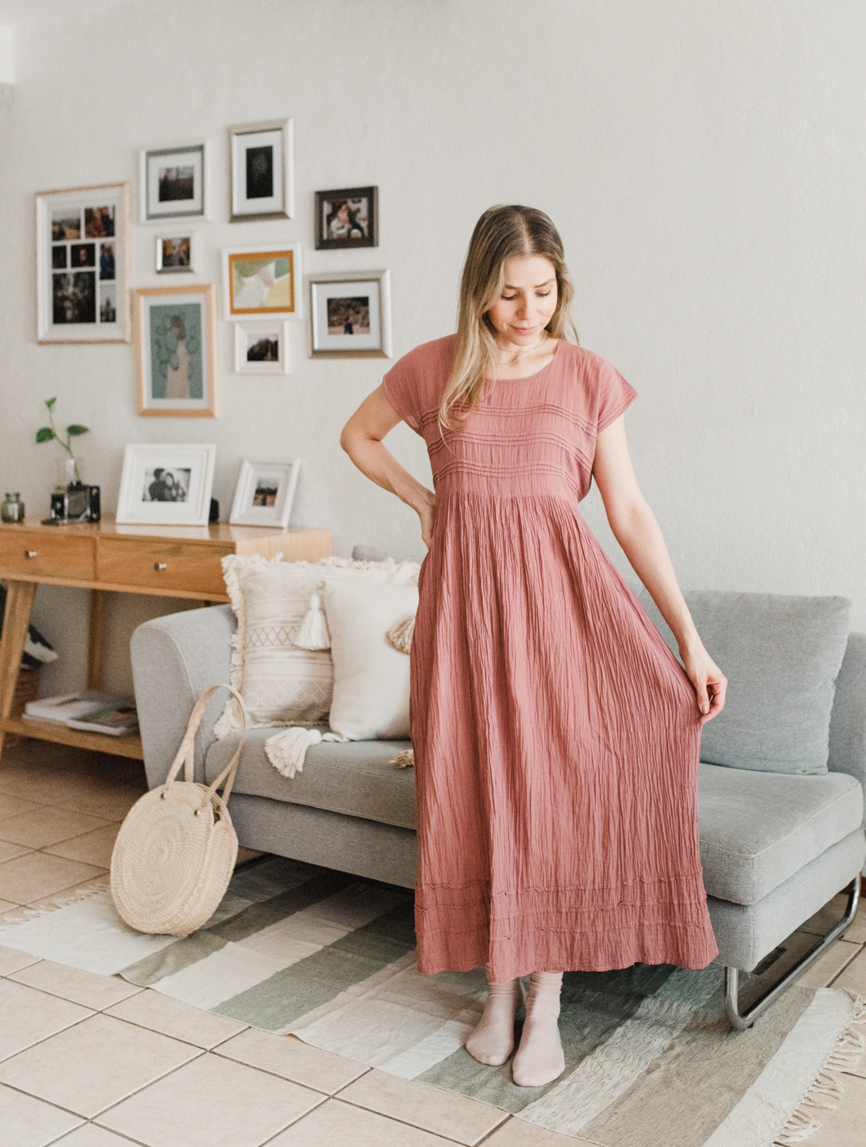 Vestido Nunu Rosa Viejo